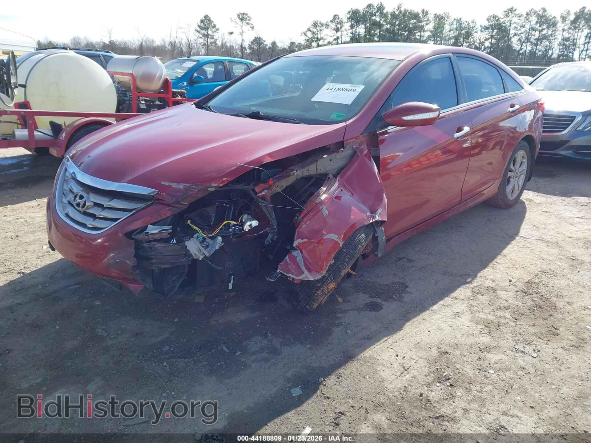 2011 HYUNDAI SONATA - VIN: 5NPEC4AC4BH284218 - Фото 2