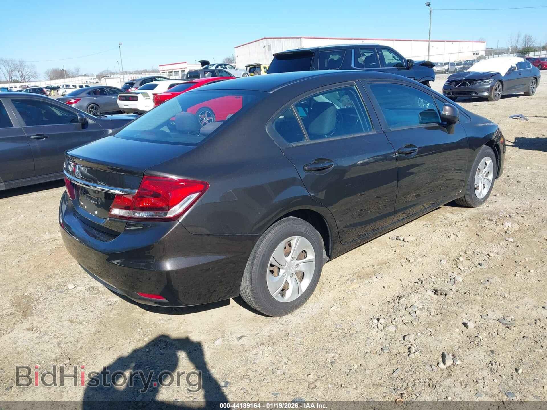 2013 HONDA CIVIC - VIN: 19XFB2F5XDE063560 - Фото 4