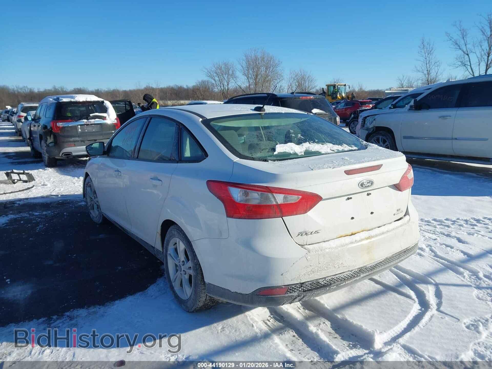 2014 FORD FOCUS - VIN: 1FADP3F2XEL412087 - Фото 3