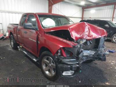 2012 RAM 1500 ST, red — VIN 1C6RD6FT5CS310158, IAAI