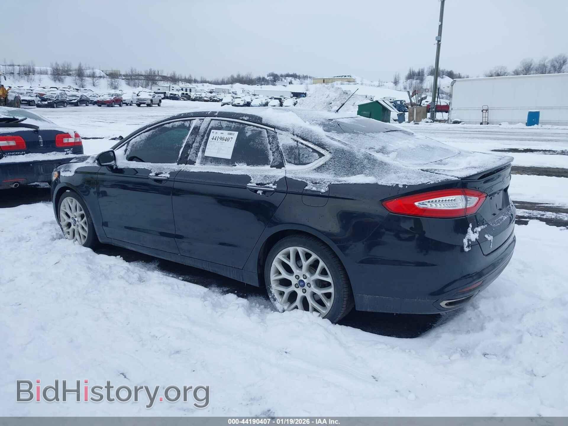2013 FORD FUSION - VIN: 3FA6P0D91DR319336 - Фото 3