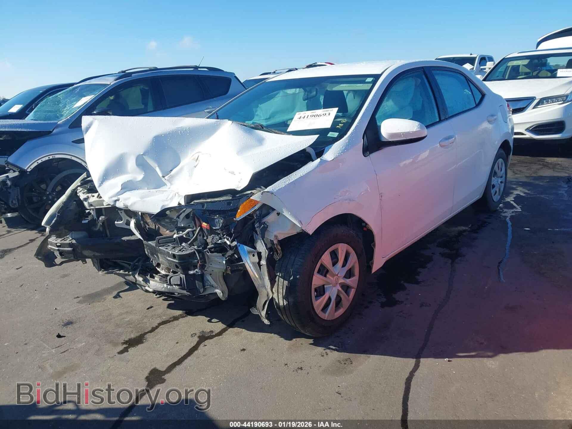2014 TOYOTA COROLLA - VIN: 2T1BURHEXEC226819 - Фото 2