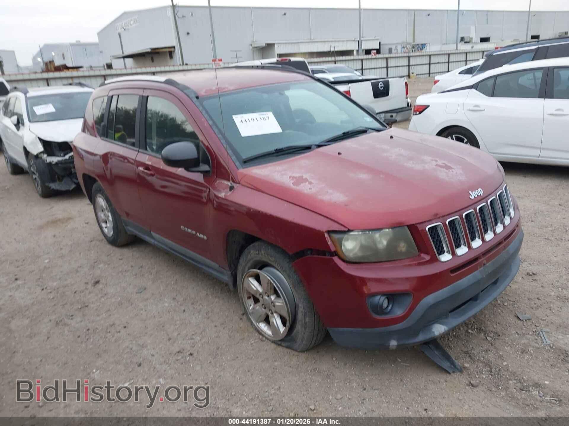 Photo 1C4NJCBA3ED742967 - JEEP COMPASS 2014