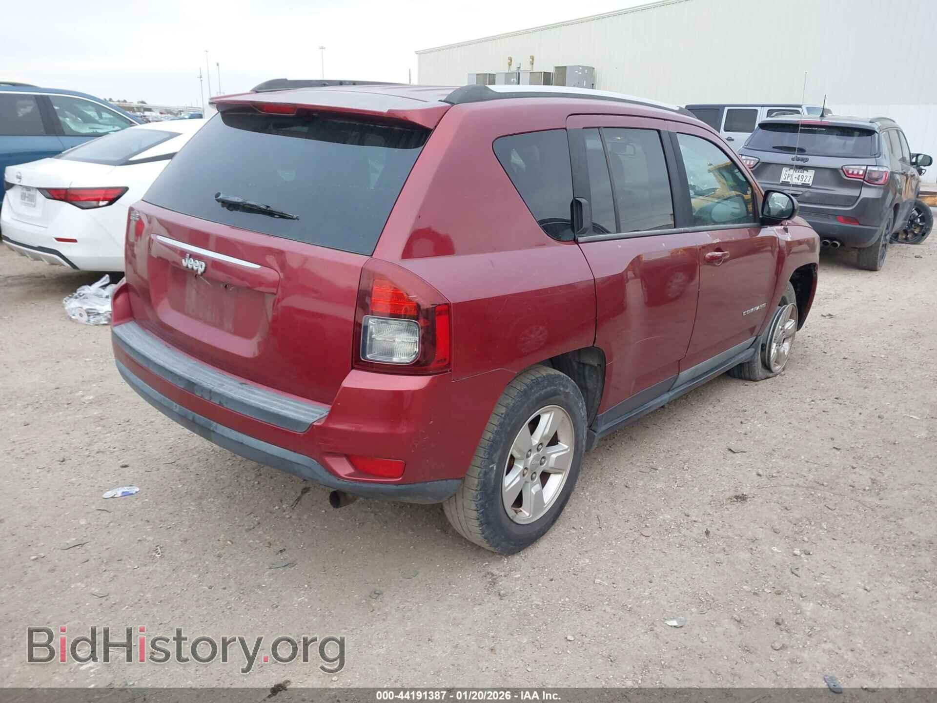 2014 JEEP COMPASS - VIN: 1C4NJCBA3ED742967 - Фото 4