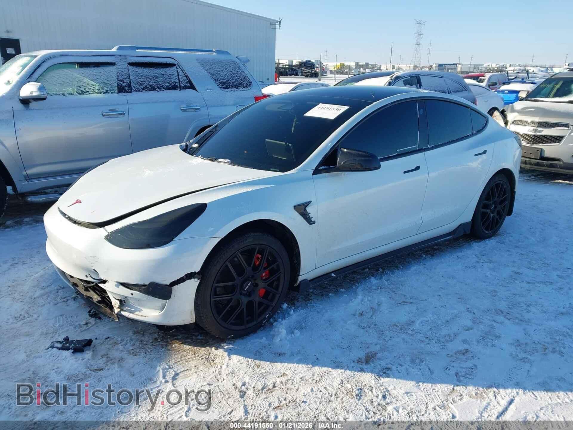 2019 TESLA MODEL 3 - VIN: 5YJ3E1EA4KF402503 - Фото 2
