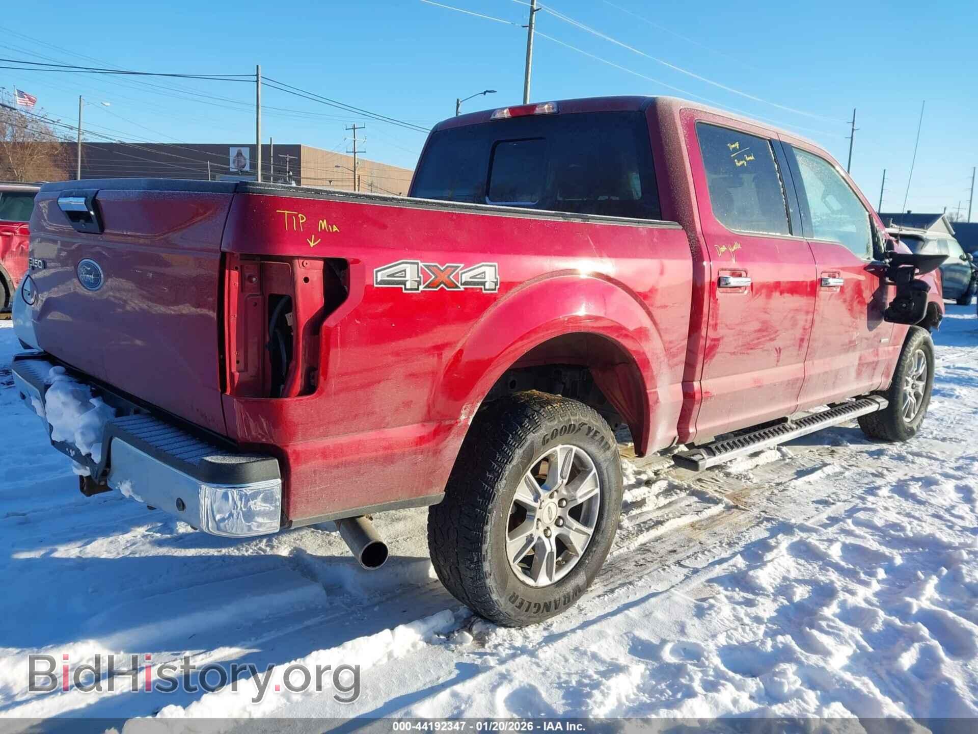 2016 FORD F-150 - VIN: 1FTEW1EP0GFD53586 - Фото 4