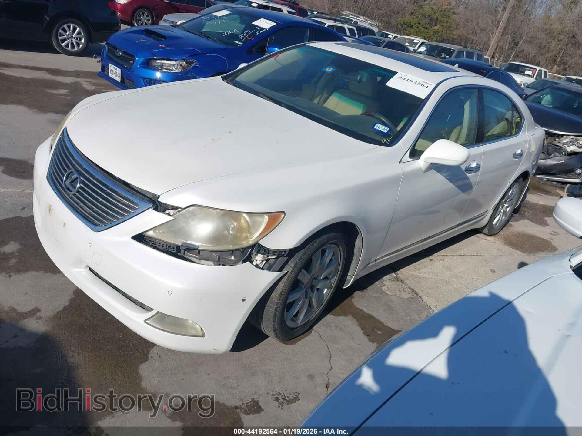 2007 LEXUS LS 460 - VIN: JTHBL46F775016565 - Фото 2