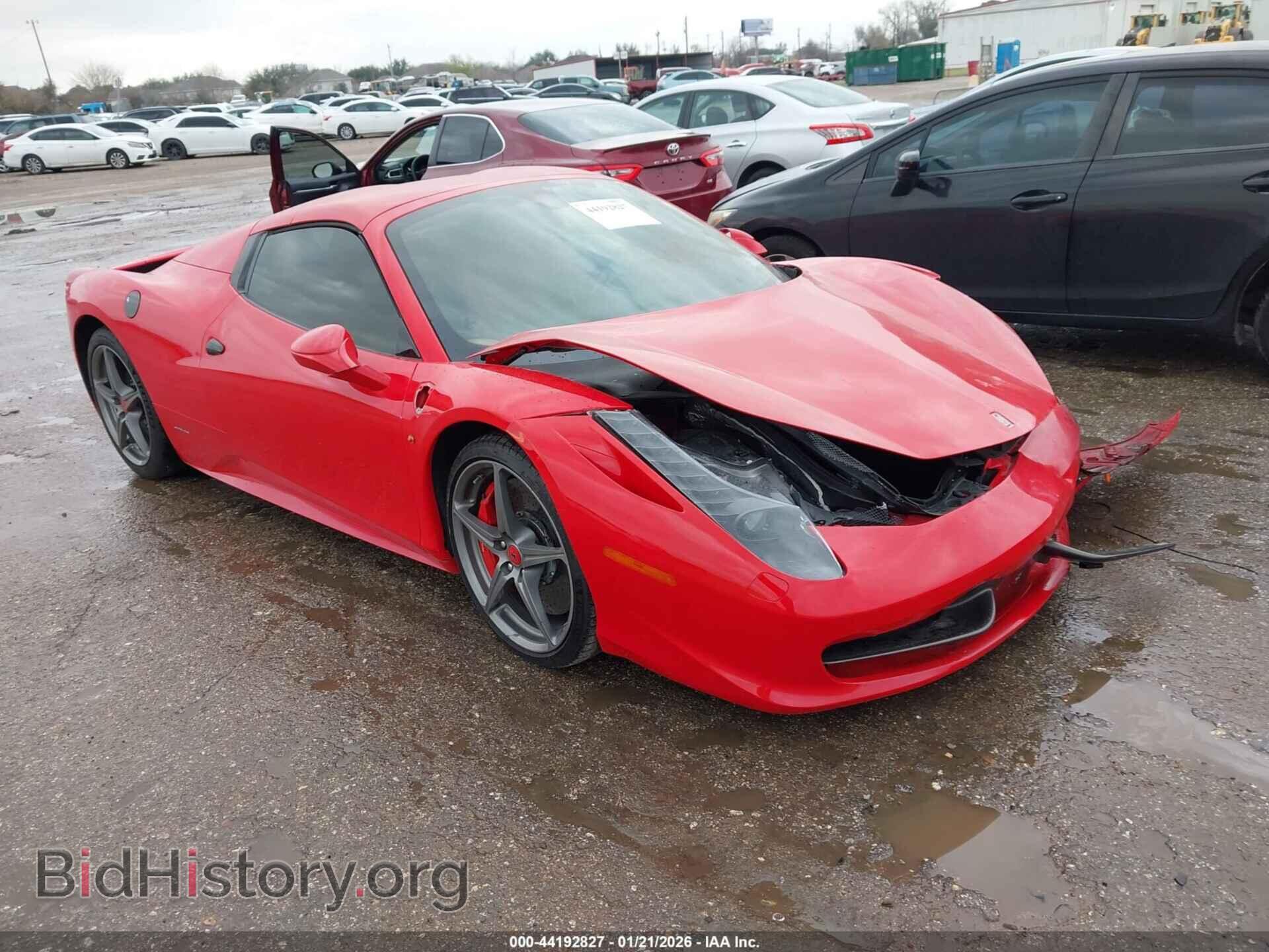 Photo ZFF68NHA1F0211313 - FERRARI 458 SPIDER 2015