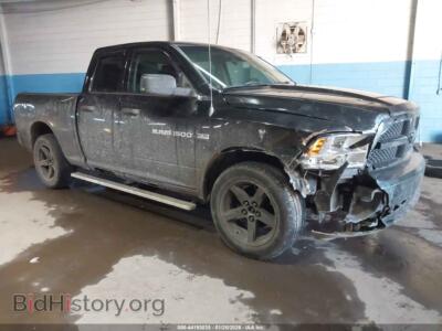2012 RAM 1500 ST, черный — VIN 1C6RD7FT2CS341504, IAAI