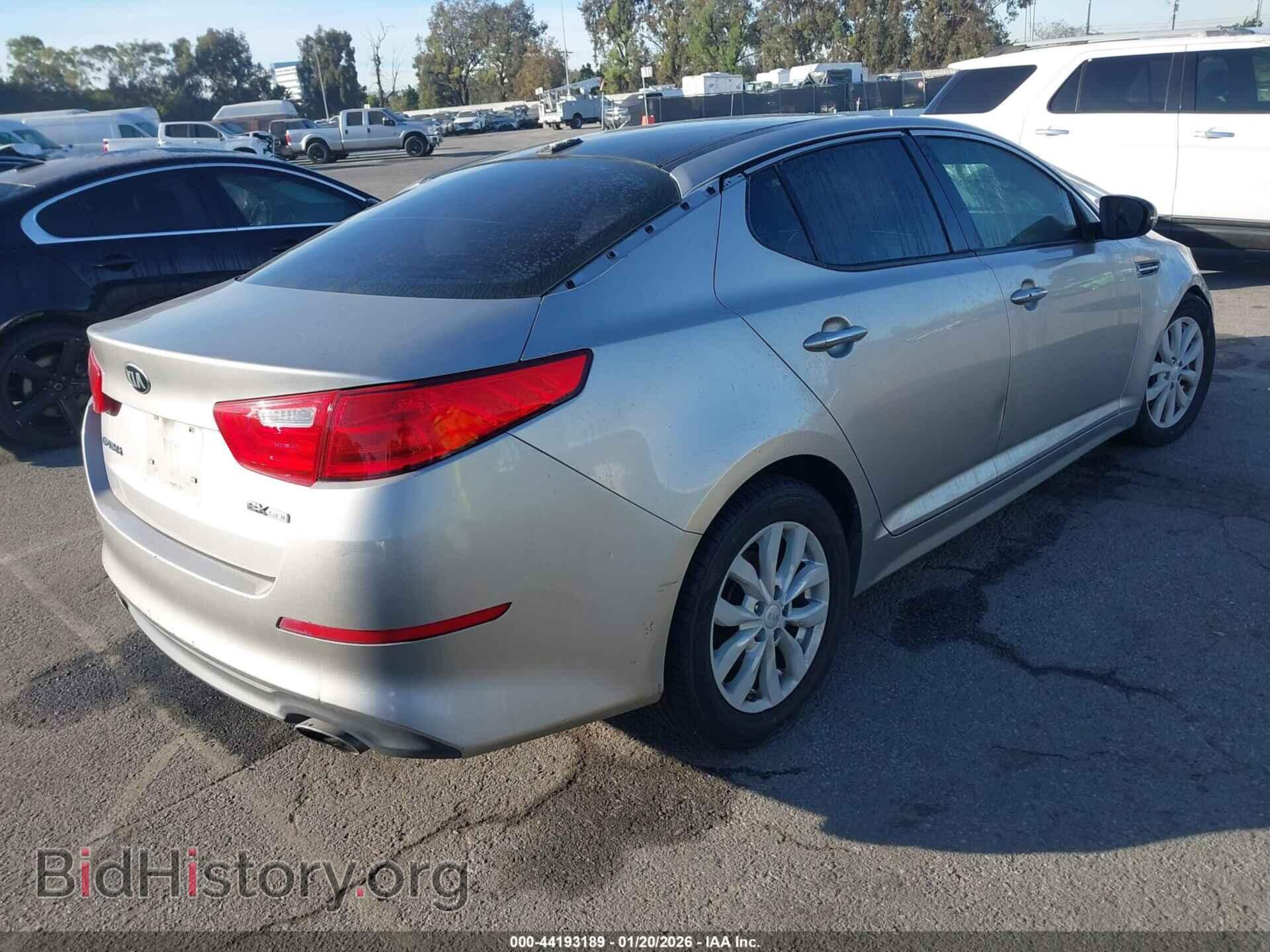 2015 KIA OPTIMA - VIN: 5XXGN4A77FG416671 - Фото 4