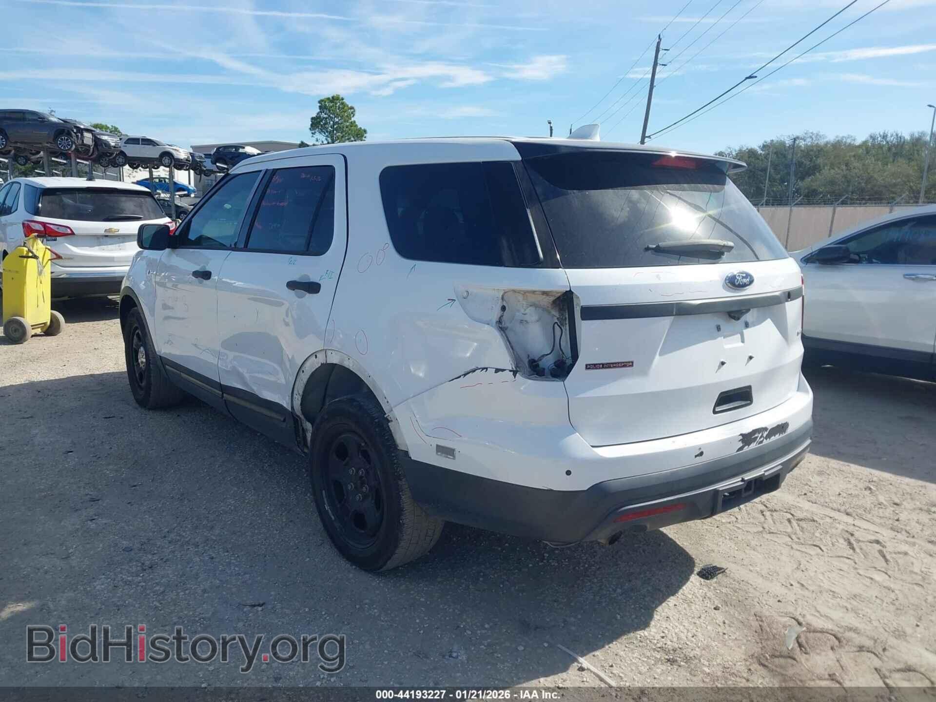 2016 FORD UTILITY POLICE INTERCEPTOR - VIN: 1FM5K8AR0GGA46856 - Фото 3