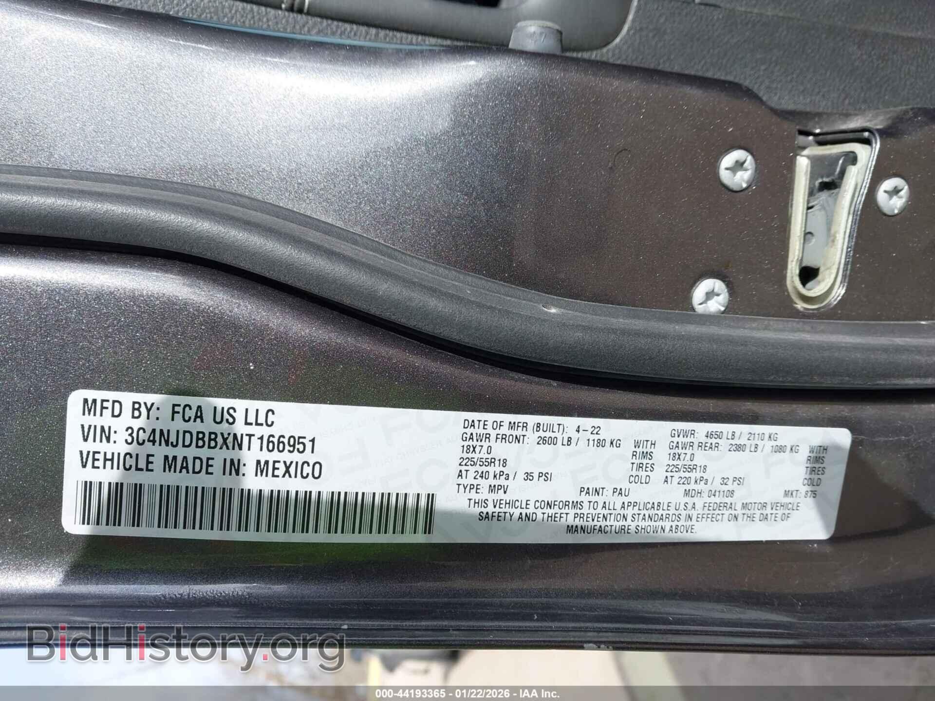 2022 JEEP COMPASS - VIN: 3C4NJDBBXNT166951 - Фото 9