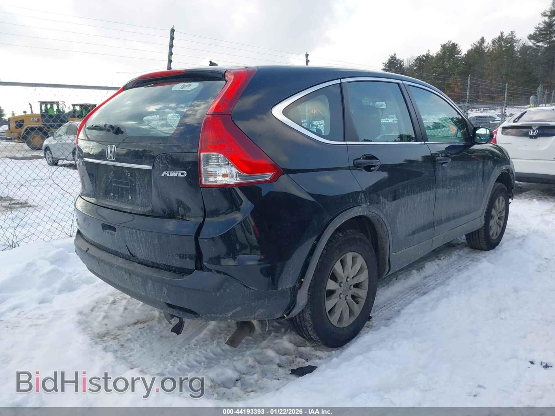 2012 HONDA CR-V - VIN: 2HKRM4H34CH627132 - Фото 4
