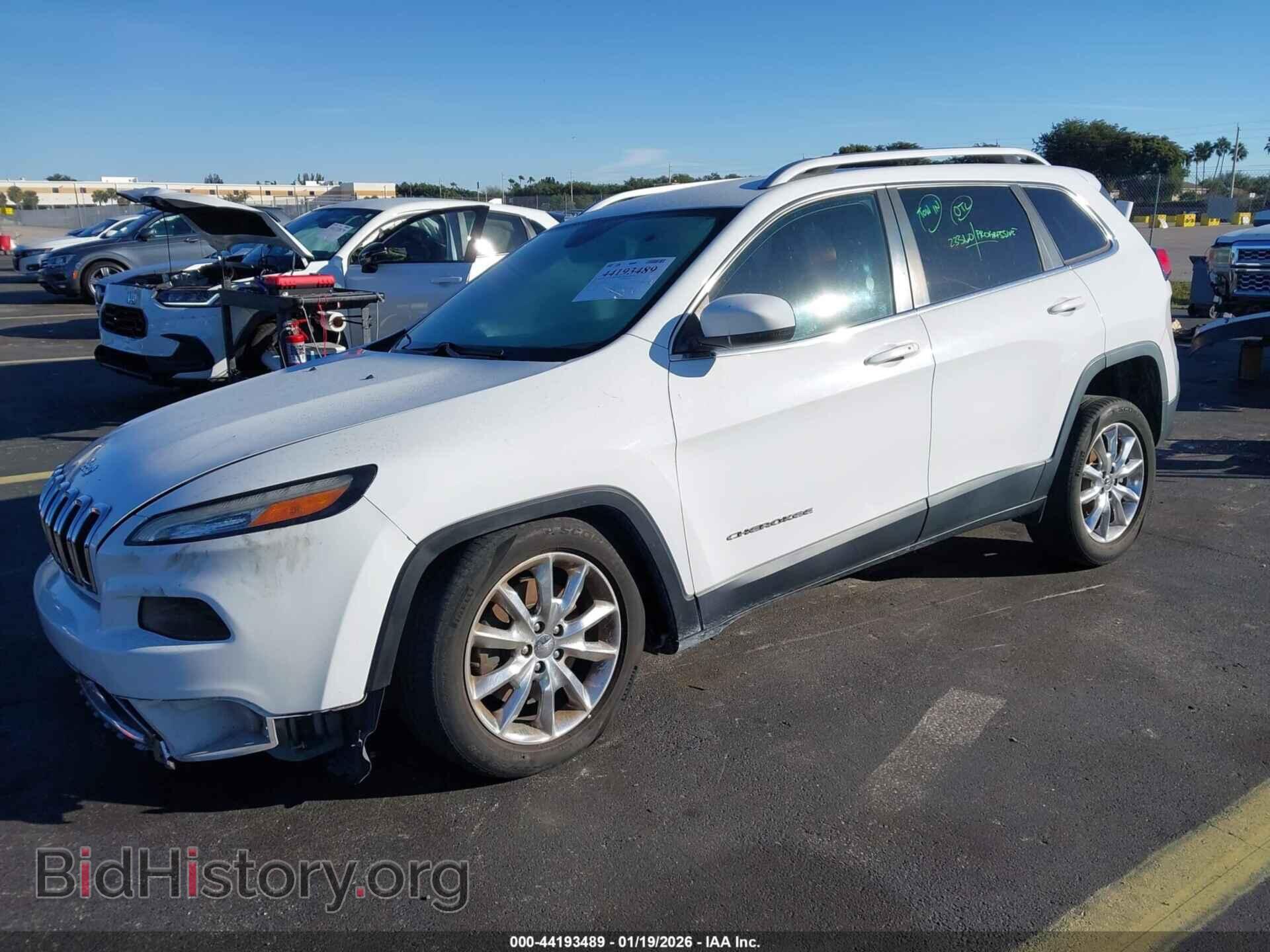 2016 JEEP CHEROKEE - VIN: 1C4PJLDB4GW239406 - Фото 2