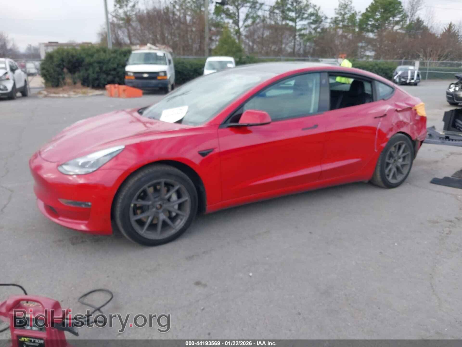 2021 TESLA MODEL 3 - VIN: 5YJ3E1EB3MF079735 - Фото 2