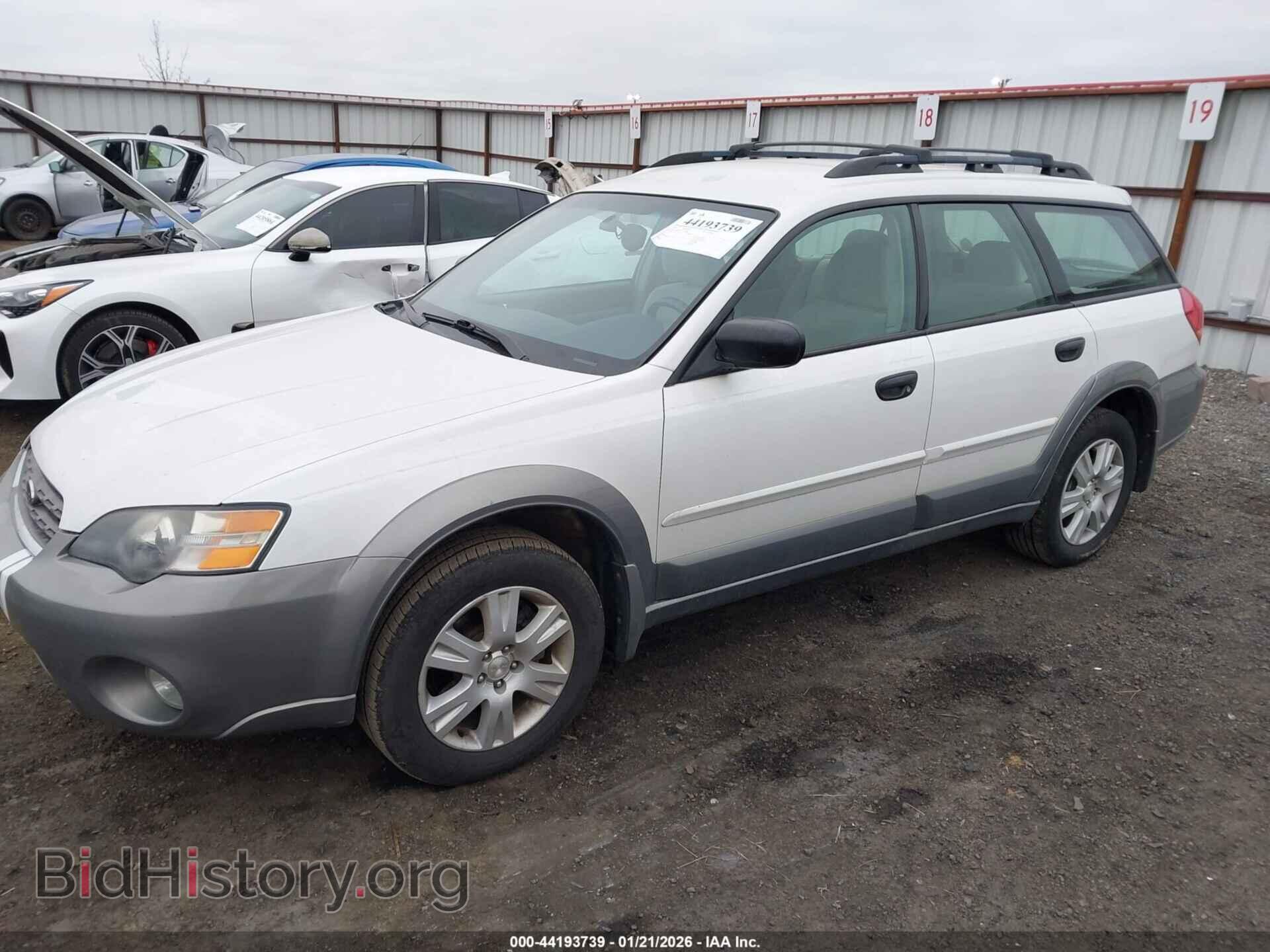 2005 SUBARU OUTBACK - VIN: 4S4BP61C657334494 - Фото 2