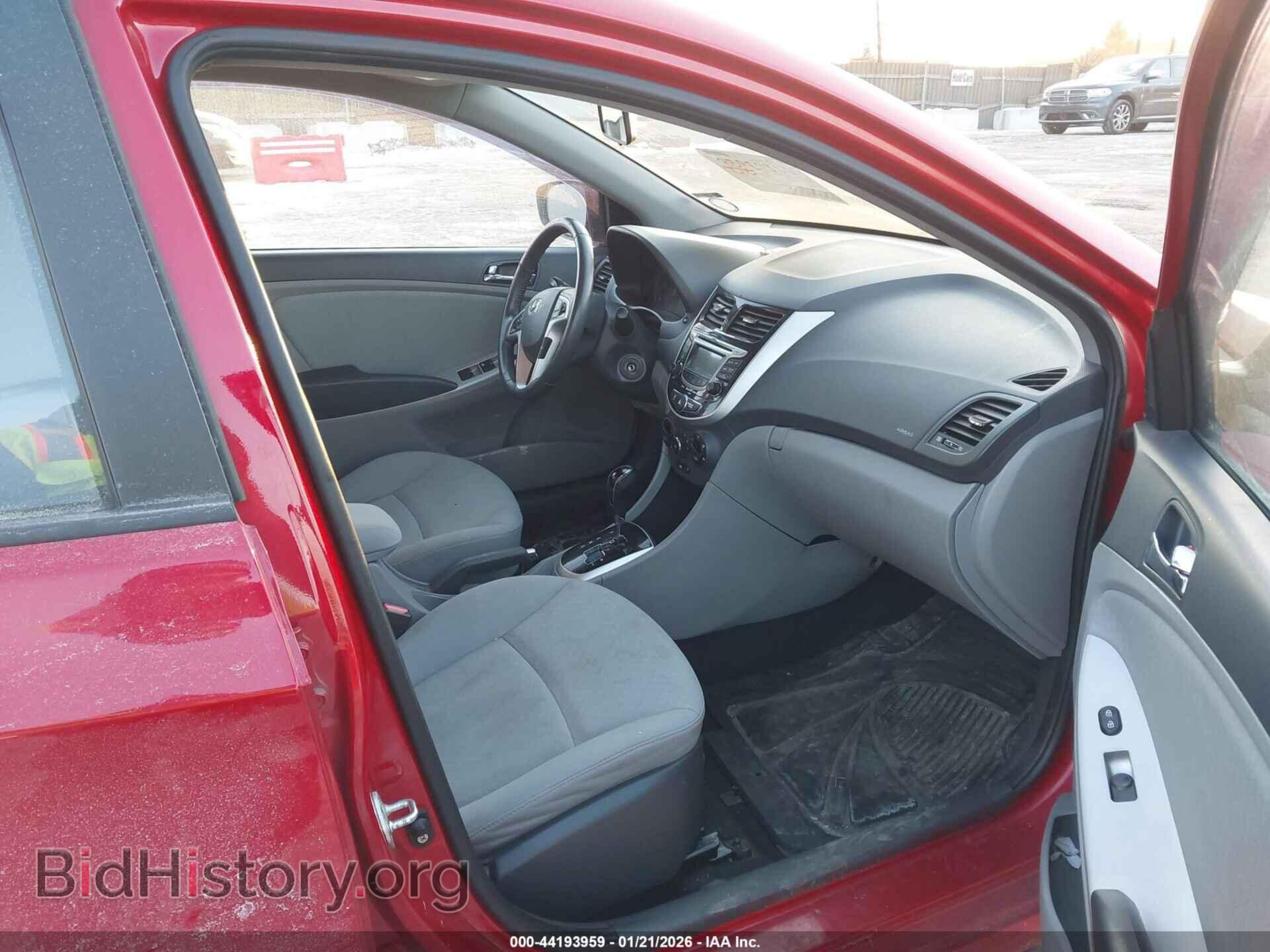 2012 HYUNDAI ACCENT - VIN: kmhcu5ae6cu004636 - Фото 5