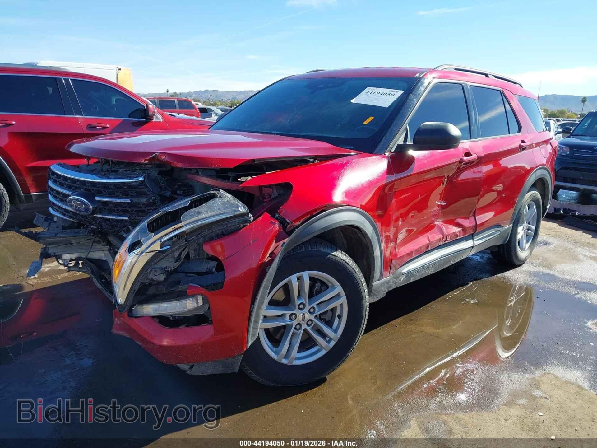 2020 FORD EXPLORER - VIN: 1FMSK8DHXLGB06187 - Фото 2