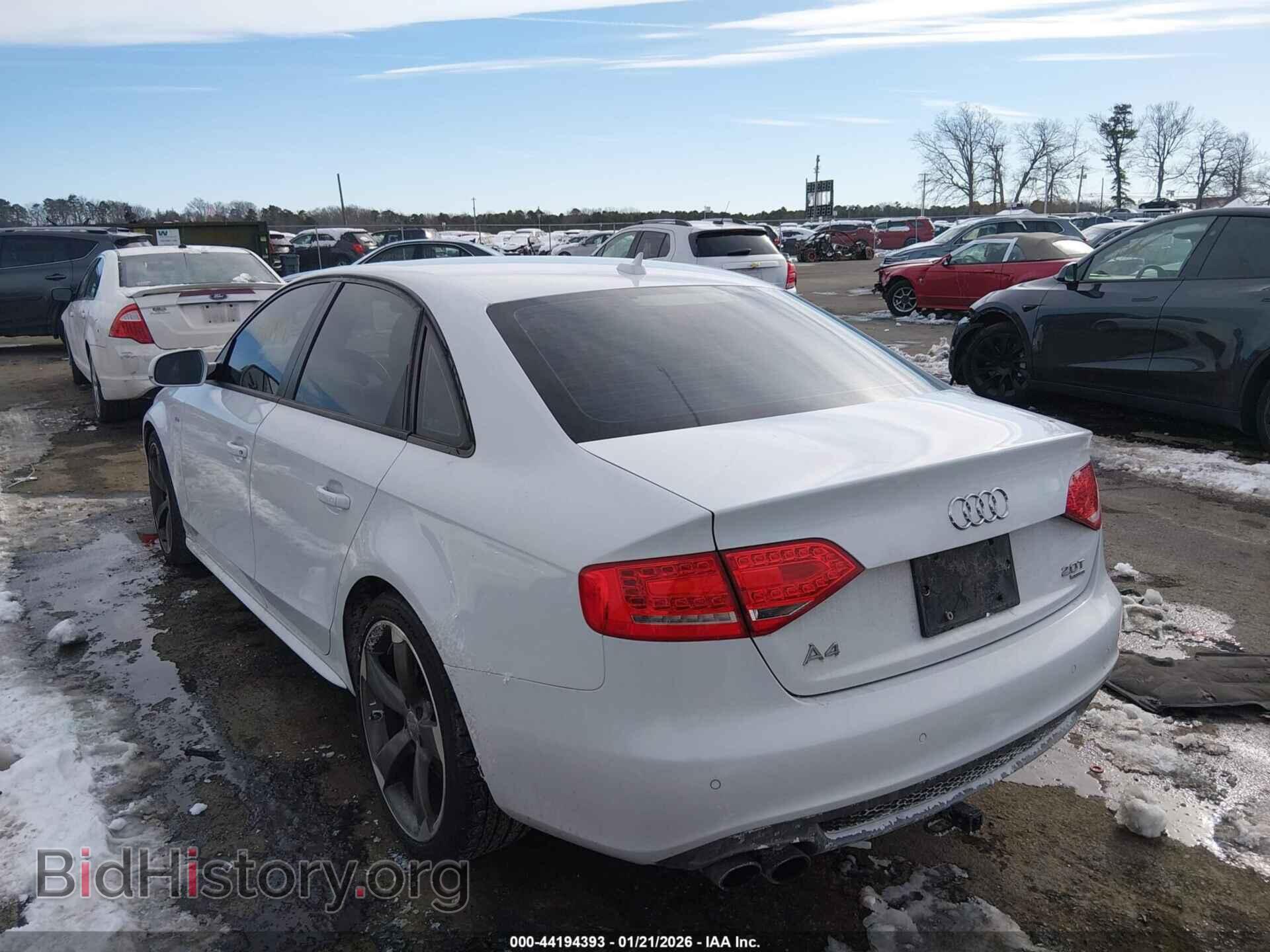 2012 AUDI A4 - VIN: WAUKFAFL2CA099849 - Photo 3