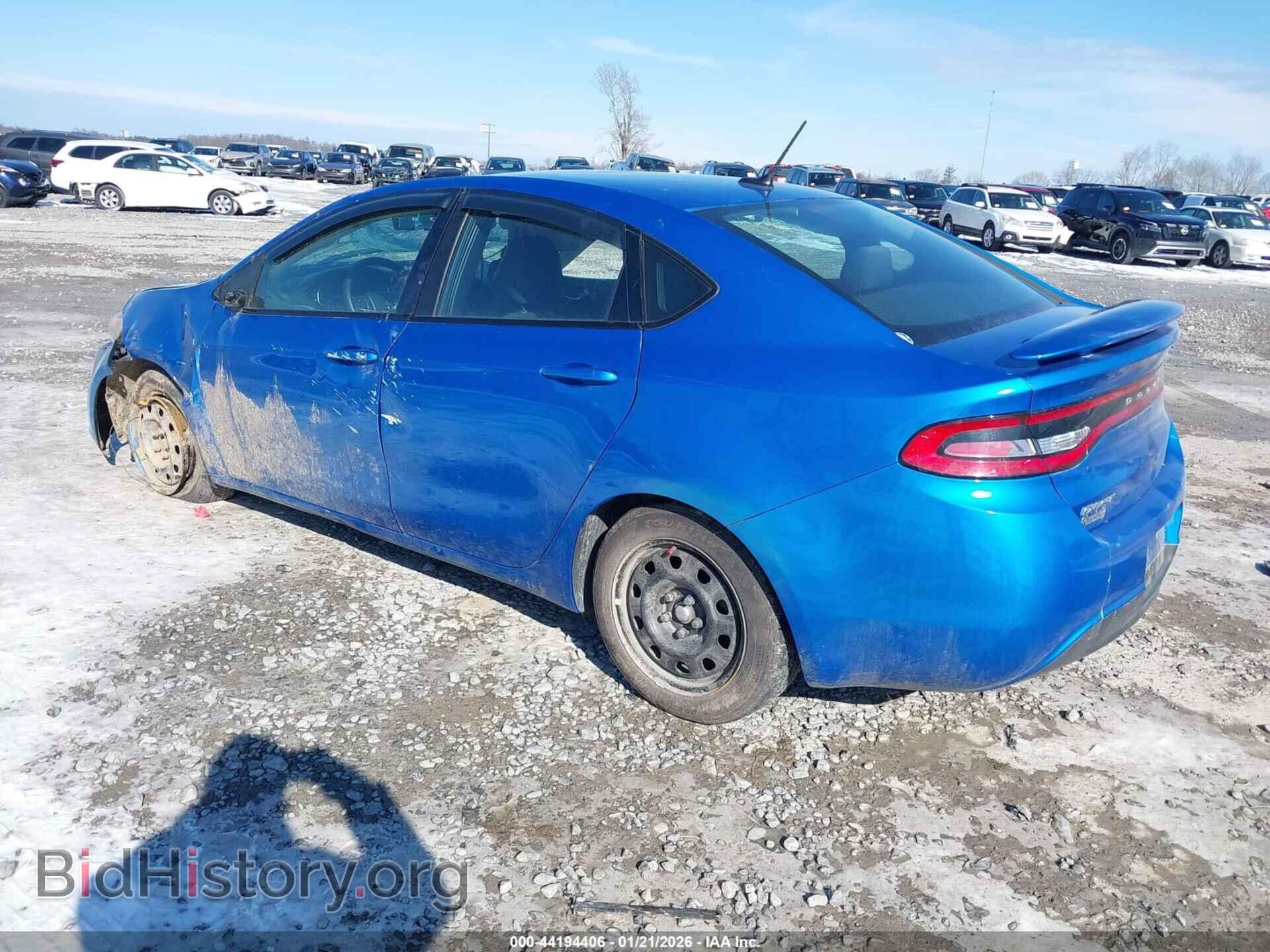 2016 DODGE DART - VIN: 1C3CDFAA1GD549239 - Фото 3