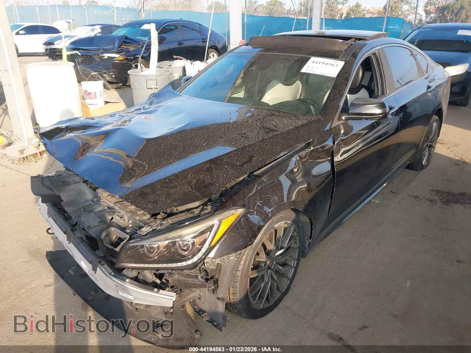 2018 GENESIS G80 - VIN: KMHGN4JB2JU237568 - Фото 2