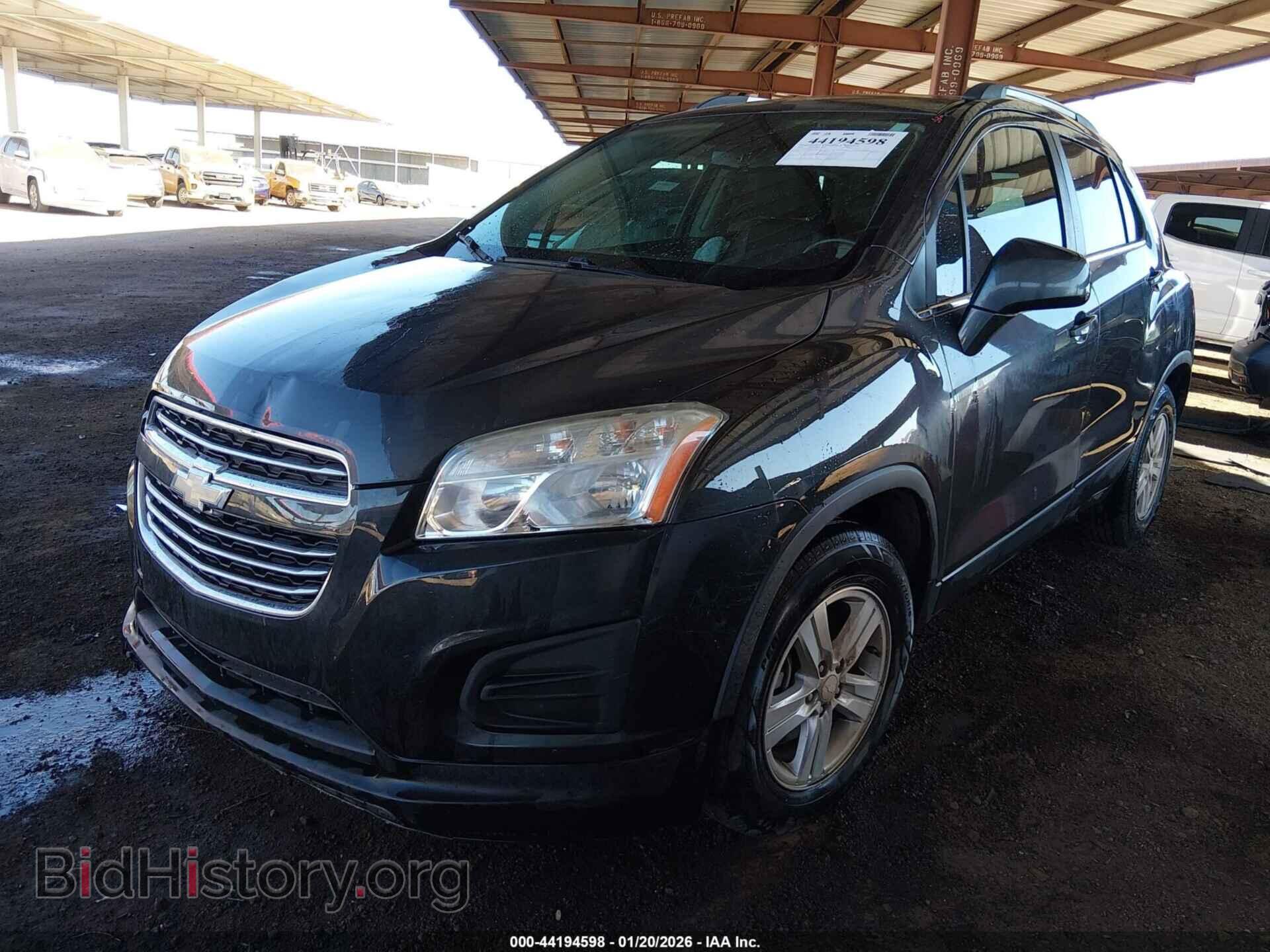 2016 CHEVROLET TRAX - VIN: 3GNCJLSB4GL263557 - Фото 2