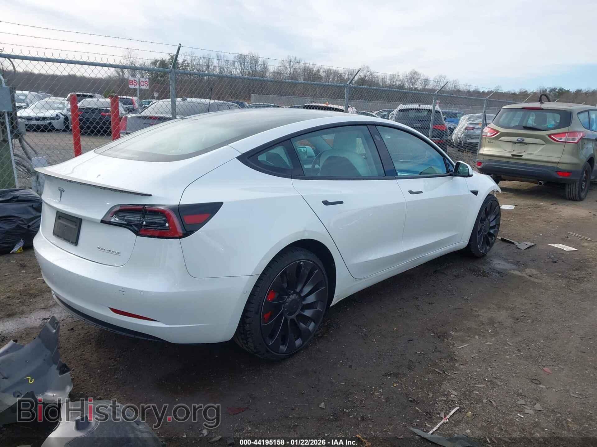 2022 TESLA MODEL 3 - VIN: 5YJ3E1EC9NF102980 - Фото 4