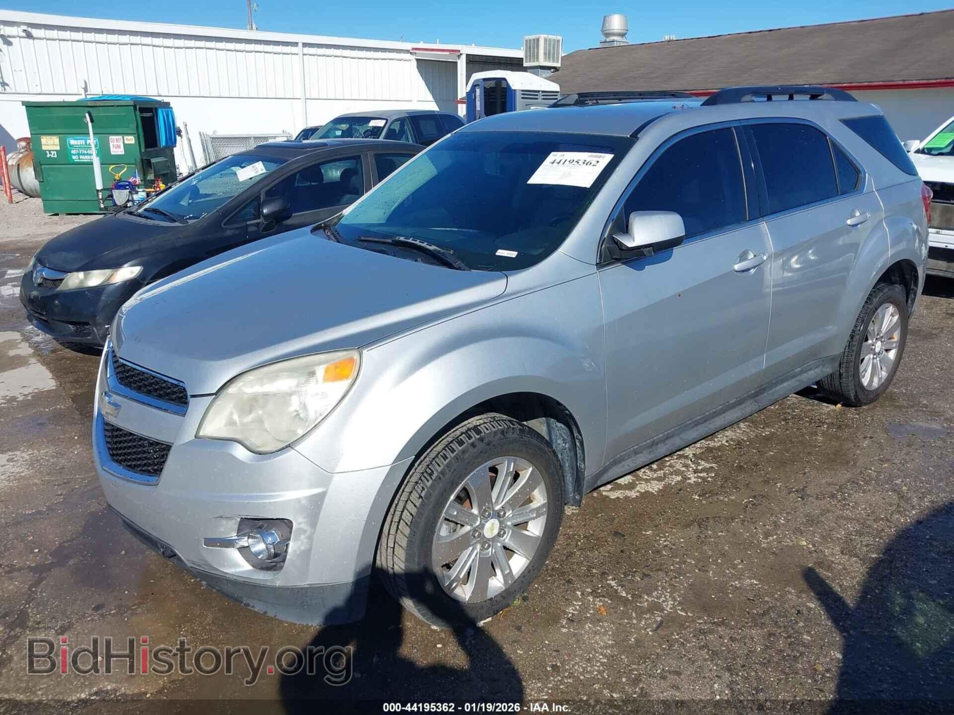 2011 CHEVROLET EQUINOX - VIN: 2GNALPEC8B1221142 - Фото 2