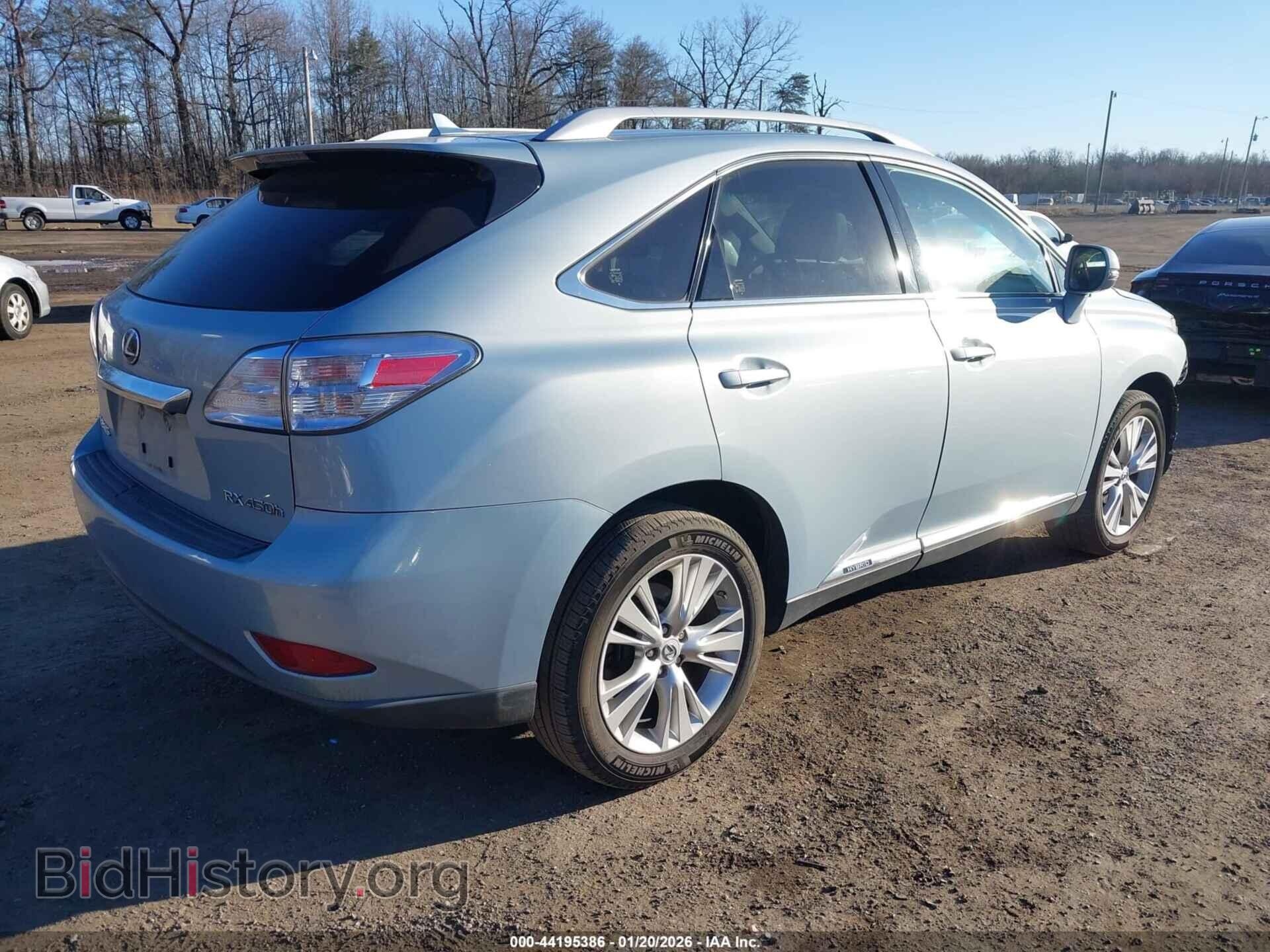 2010 LEXUS RX 450H - VIN: JTJBC1BA8A2405098 - Фото 4