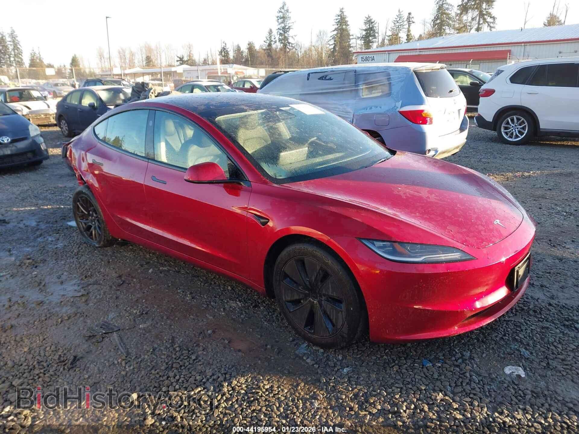 Photo 5YJ3E1EB0RF827073 - TESLA MODEL 3 2024