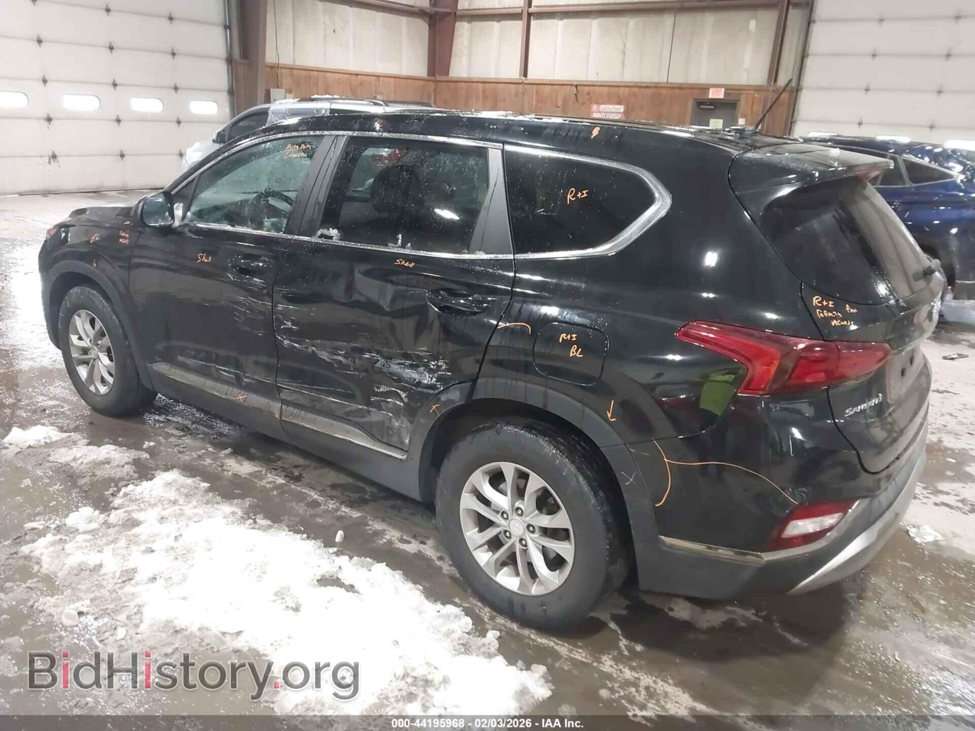 2019 HYUNDAI SANTA FE - VIN: 5NMS2CAD2KH032246 - Фото 3