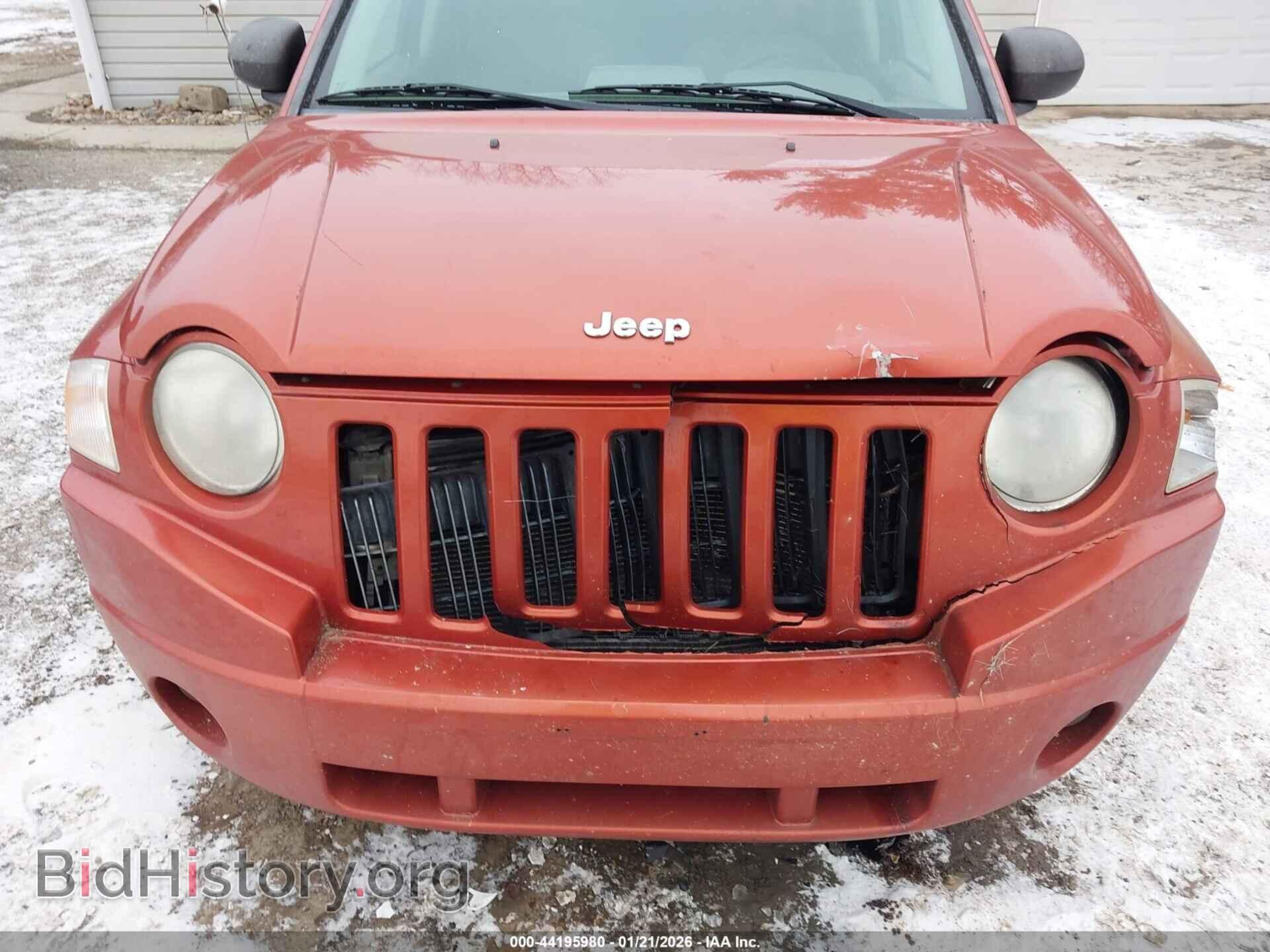 2008 JEEP COMPASS - VIN: 1J8FT47W48D554383 - Фото 6