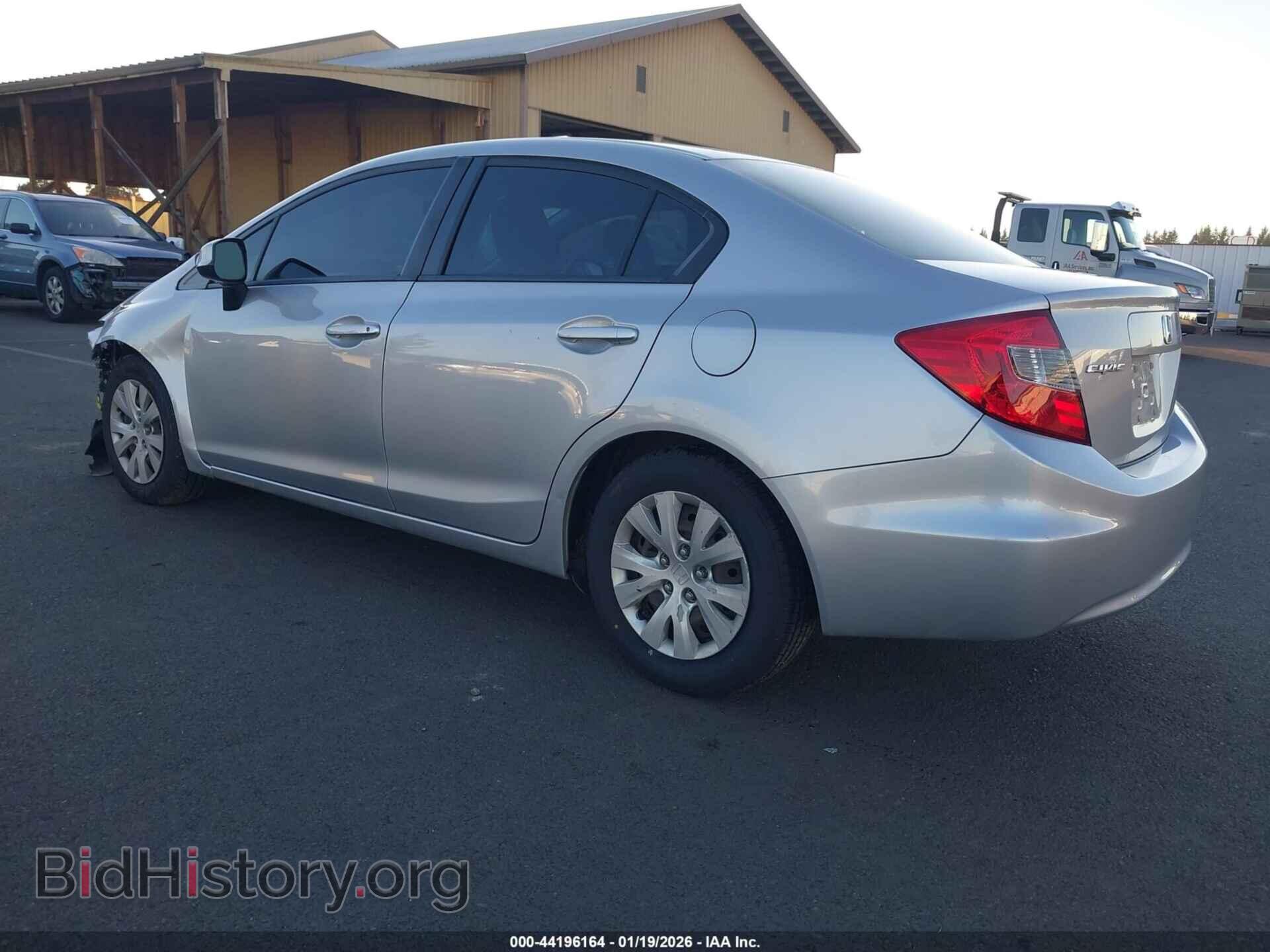 2012 HONDA CIVIC - VIN: 19XFB2F51CE316926 - Фото 3