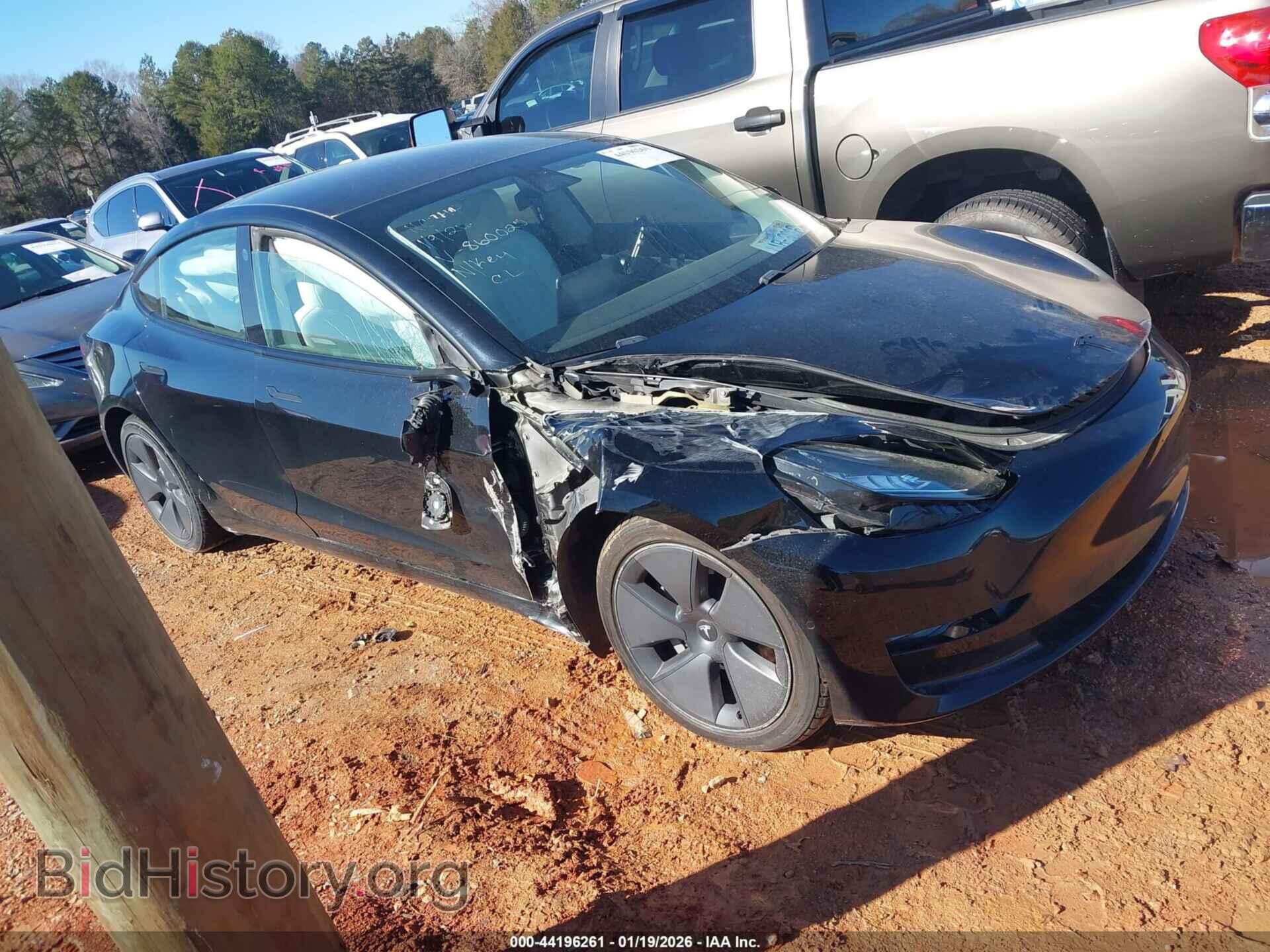 Photo 5YJ3E1EBXMF860025 - TESLA MODEL 3 2021
