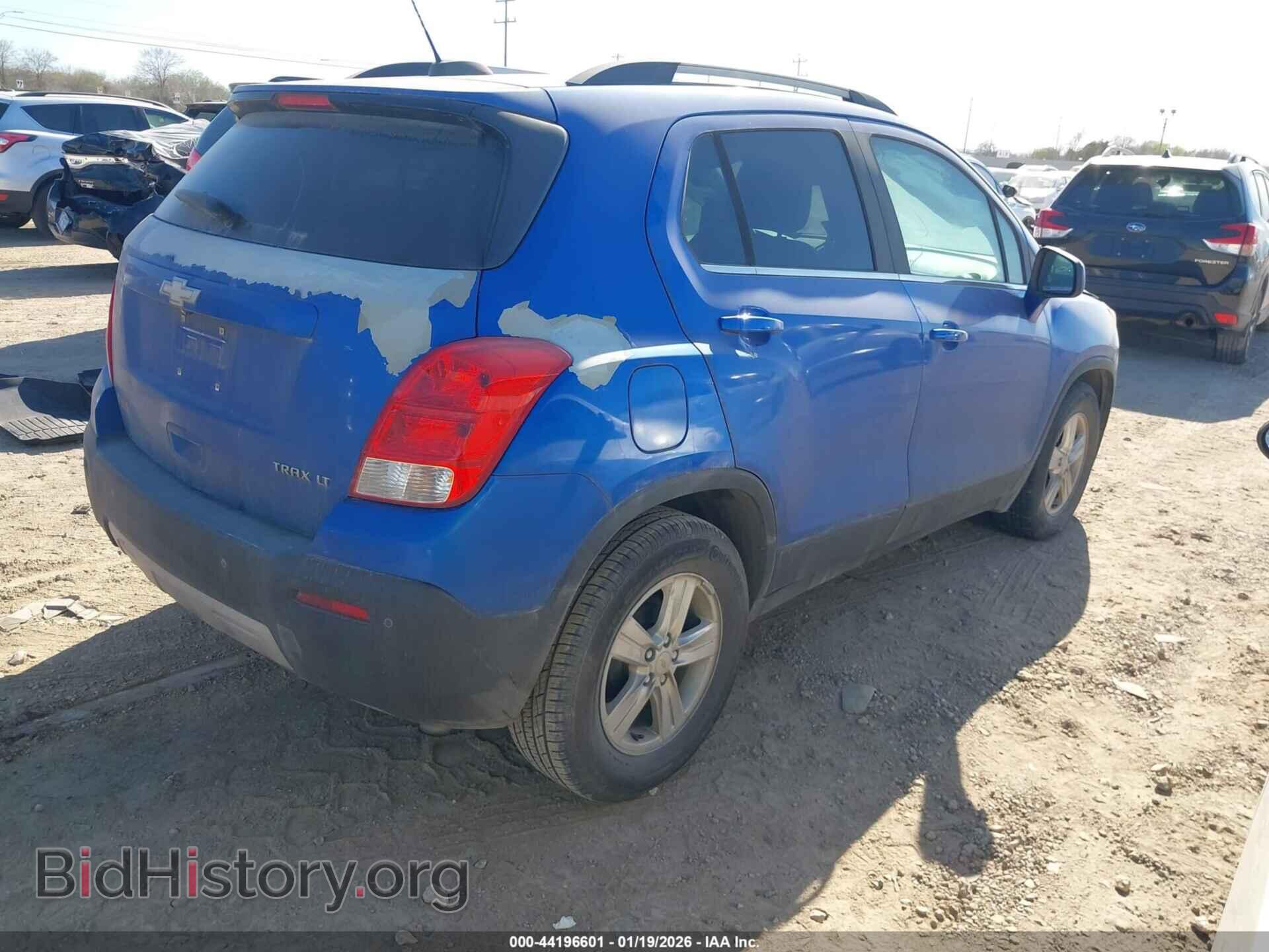2016 CHEVROLET TRAX - VIN: KL7CJLSB1GB621981 - Фото 4