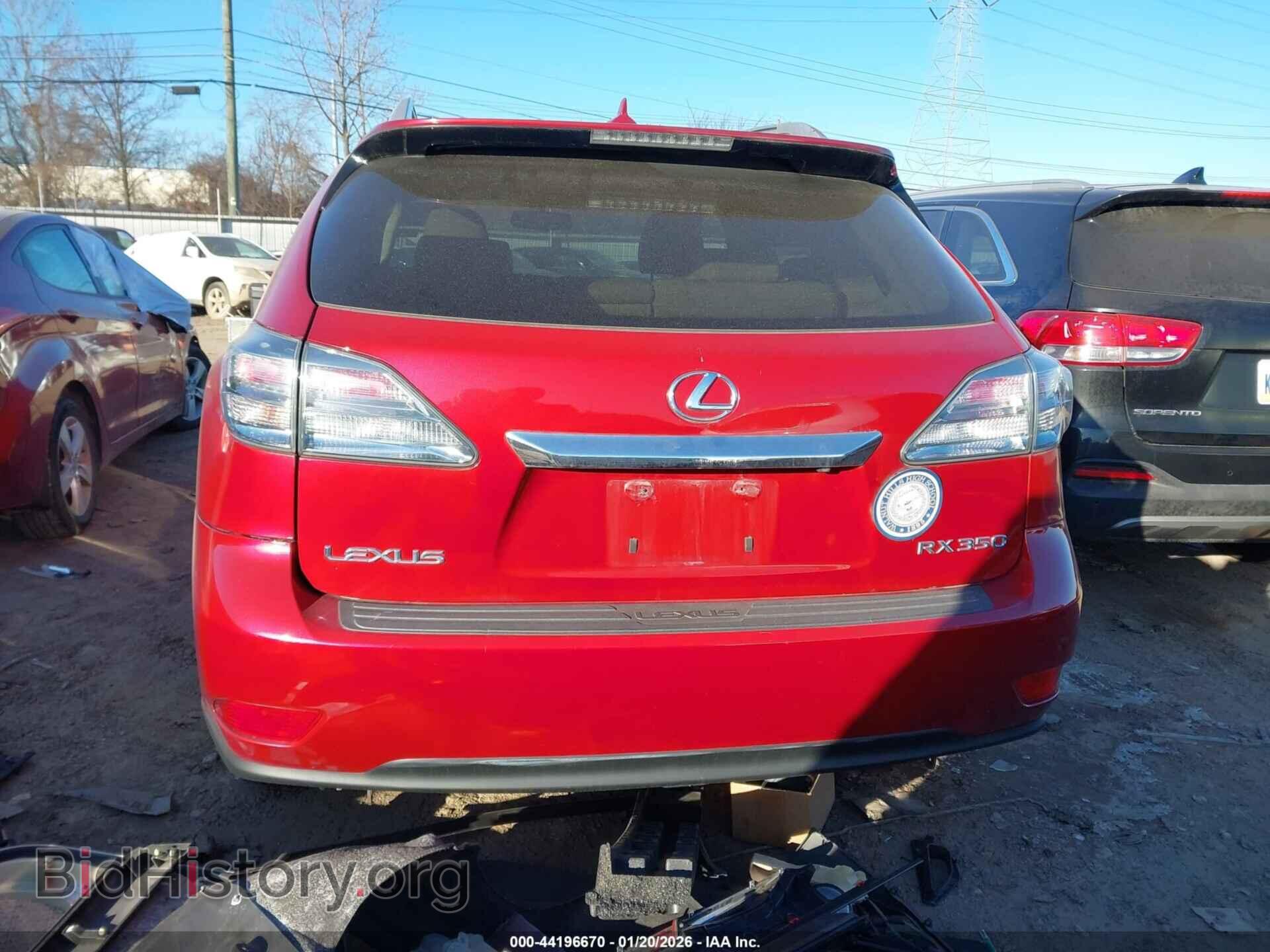 2010 LEXUS RX 350 - VIN: 2T2BK1BA1AC065585 - Фото 17
