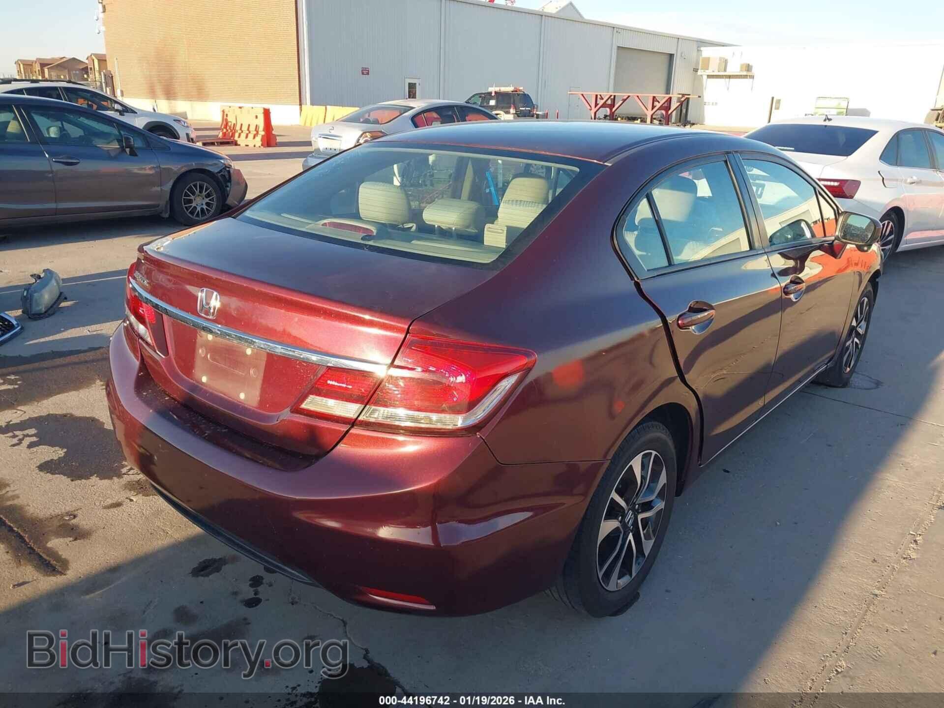 2014 HONDA CIVIC - VIN: 19XFB2F80EE258241 - Фото 4