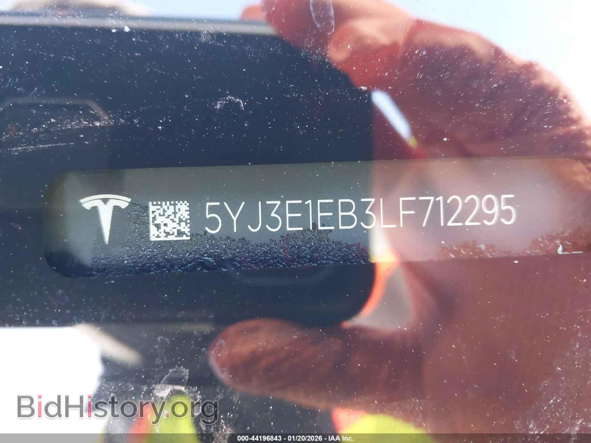 2020 TESLA MODEL 3 - VIN: 5YJ3E1EB3LF712295 - Фото 9