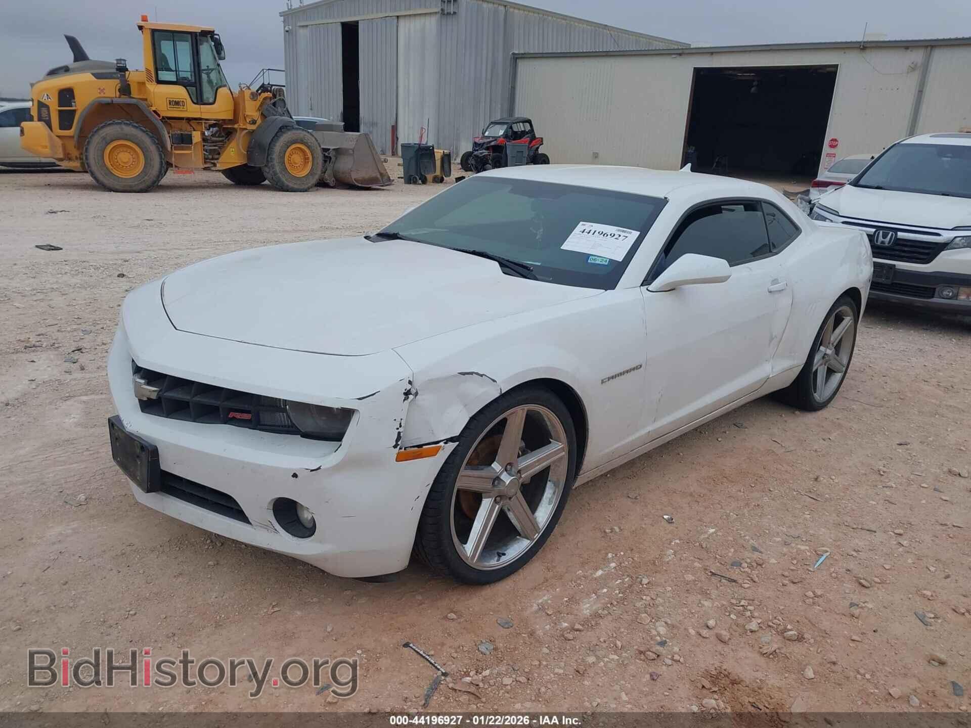 2012 CHEVROLET CAMARO - VIN: 2G1FB1E31C9153308 - Фото 2