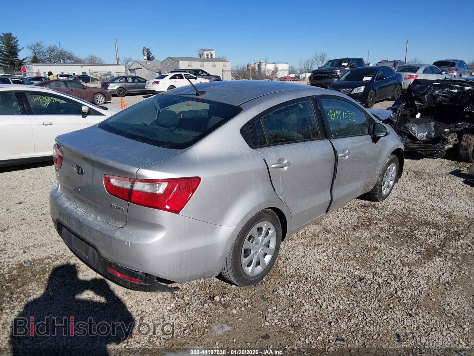 2013 KIA RIO - VIN: KNADN4A37D6200943 - Фото 4