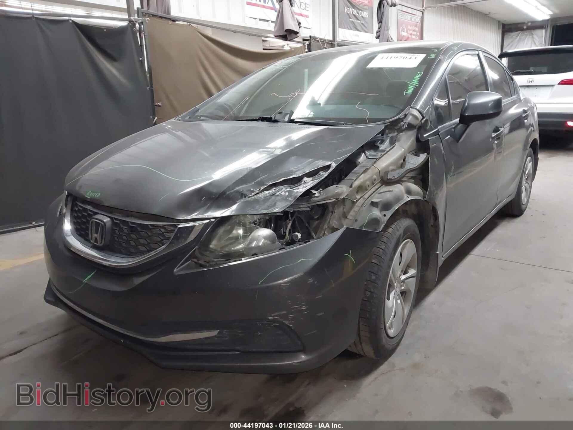 2013 HONDA CIVIC - VIN: 2HGFB2F59DH519988 - Фото 2