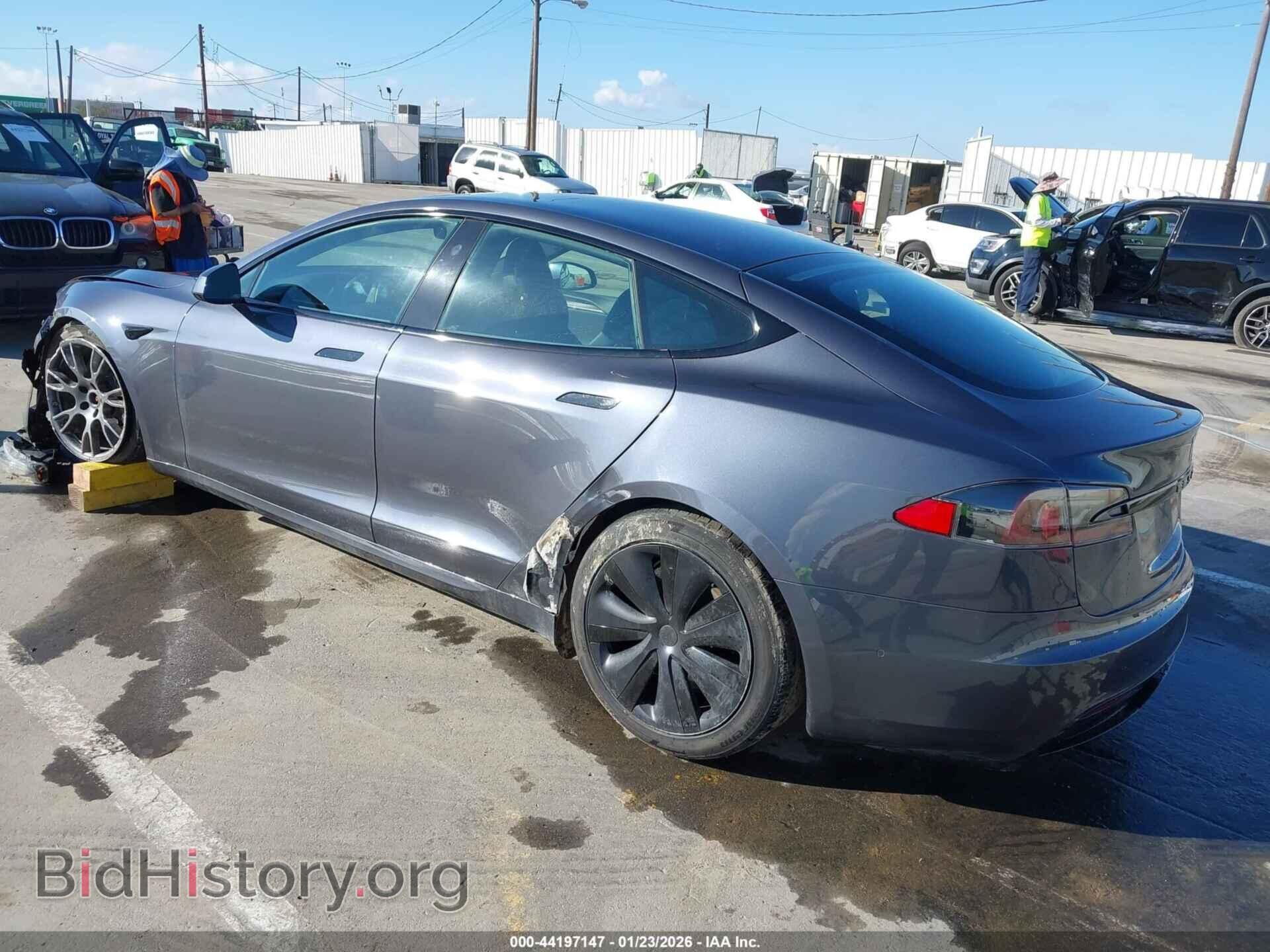 2021 TESLA MODEL S - VIN: 5YJSA1E53MF443573 - Фото 3