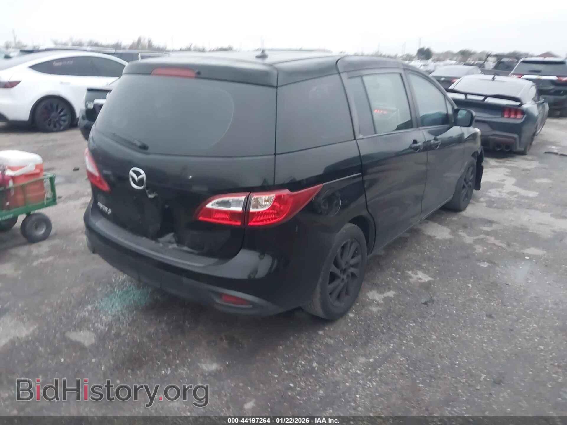 2012 MAZDA MAZDA5 - VIN: JM1CW2BL7C0142977 - Фото 4