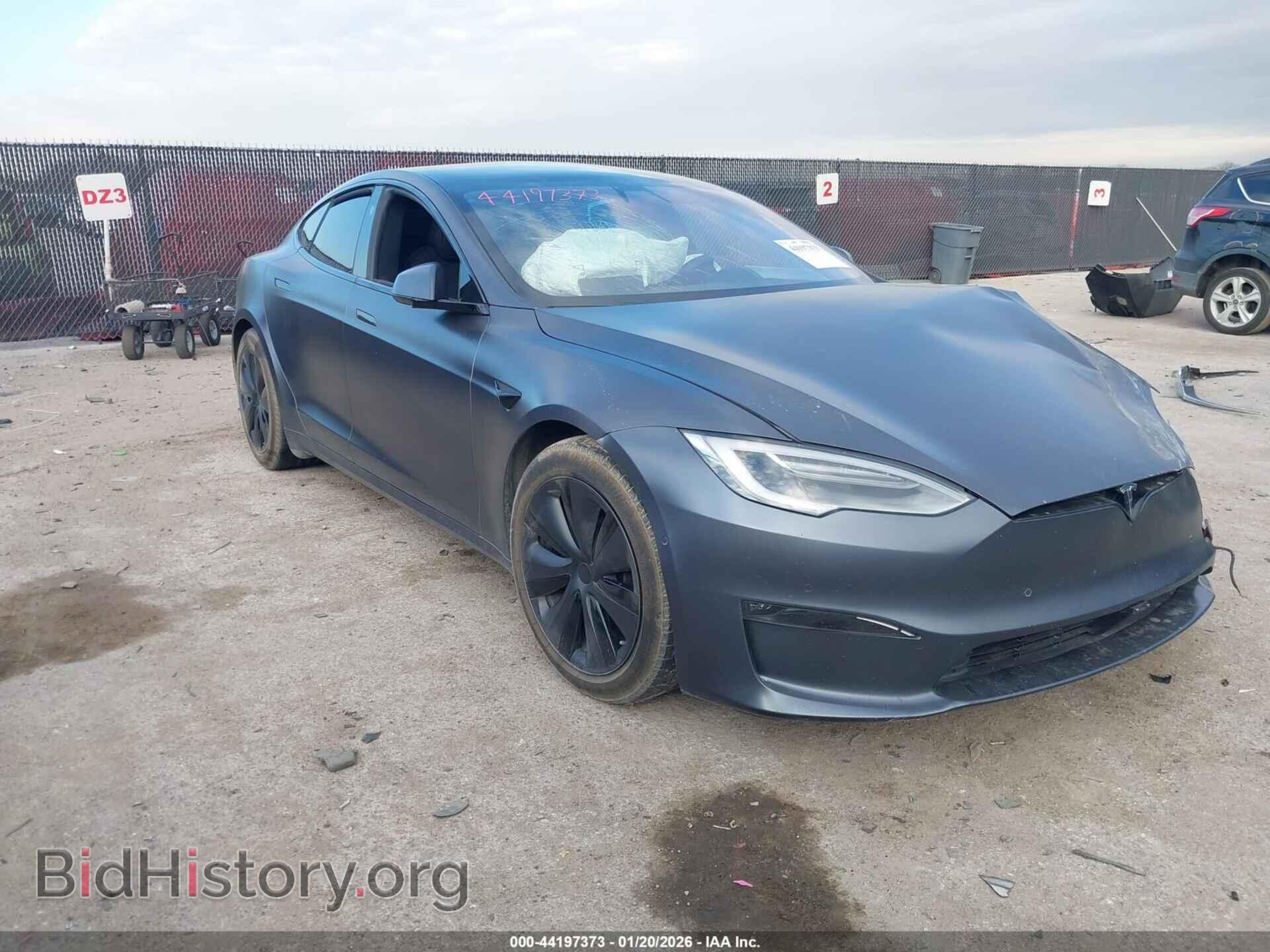 Фотография 5YJSA1E58MF452527 - TESLA MODEL S 2021