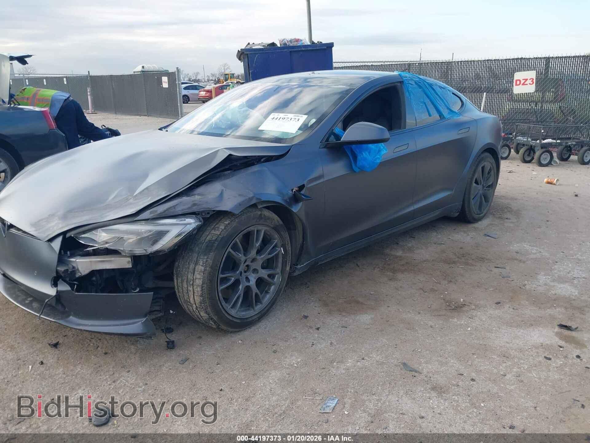 2021 TESLA MODEL S - VIN: 5YJSA1E58MF452527 - Фото 2