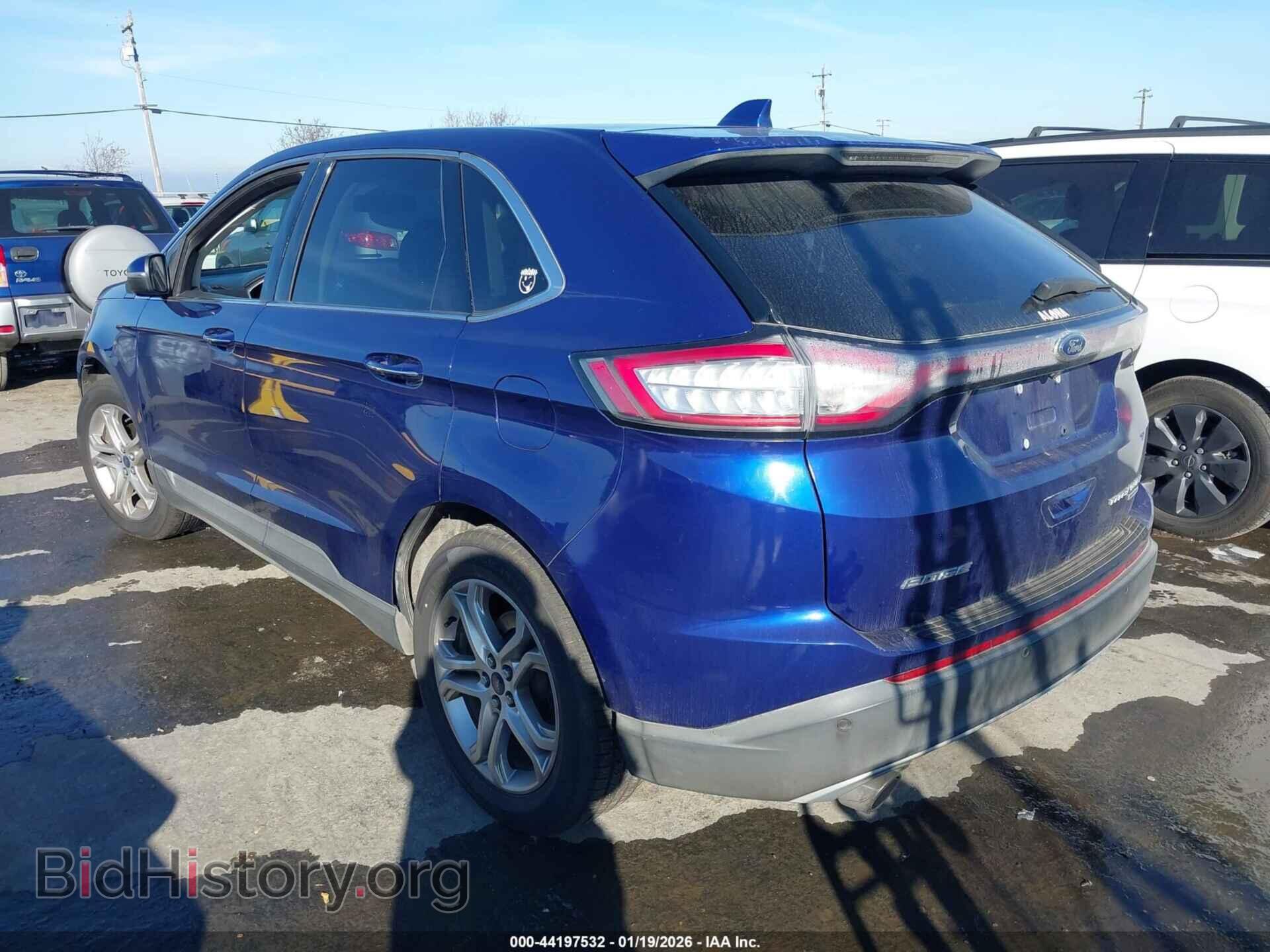 2015 FORD EDGE - VIN: 2FMTK3K96FBB42697 - Фото 3