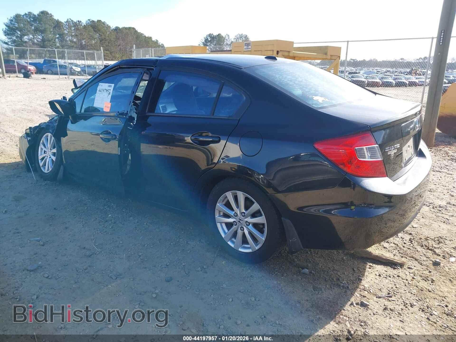 2012 HONDA CIVIC - VIN: 19XFB2F96CE018617 - Фото 3