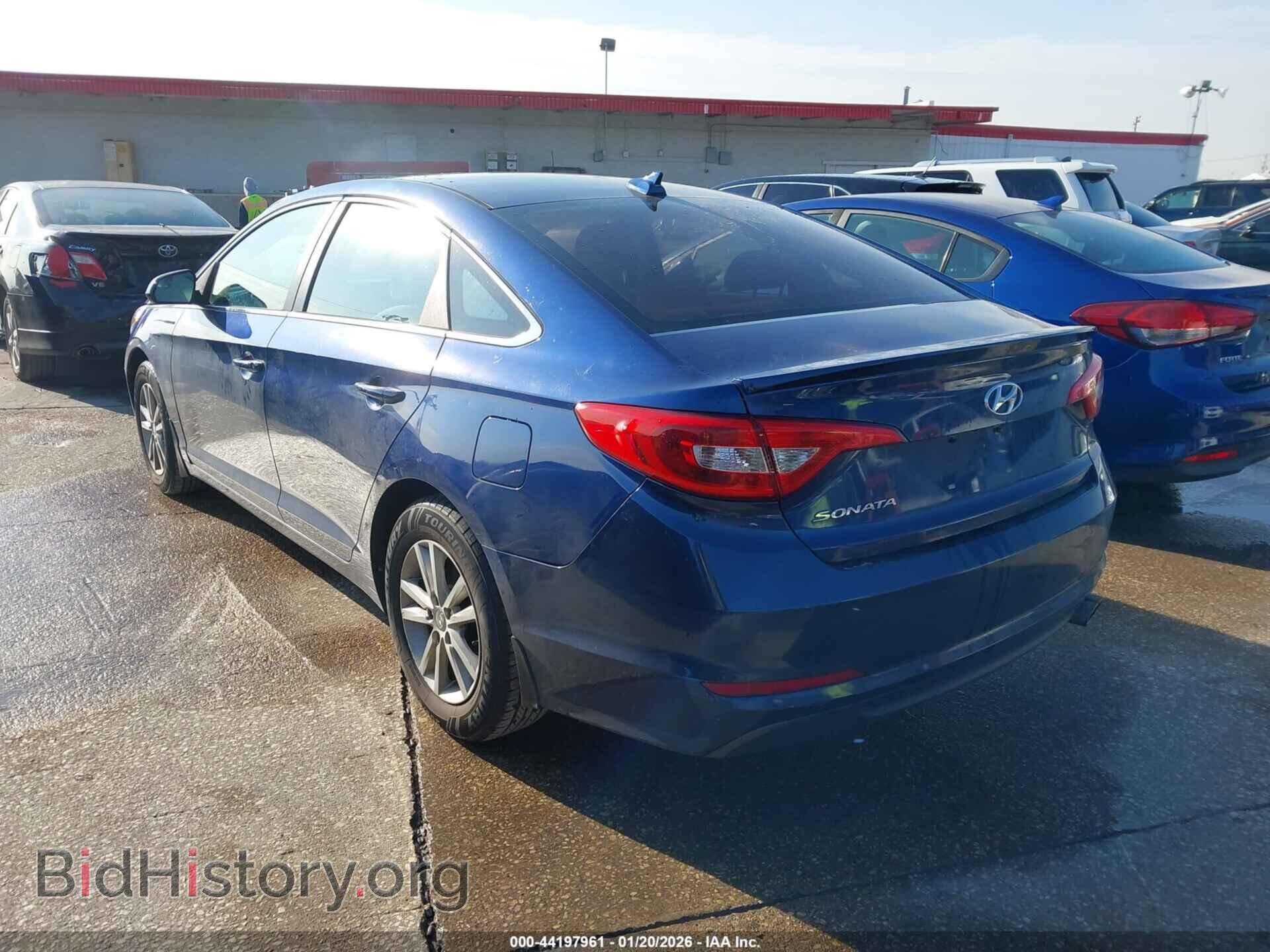 2017 HYUNDAI SONATA - VIN: 5NPE24AF0HH521437 - Фото 3
