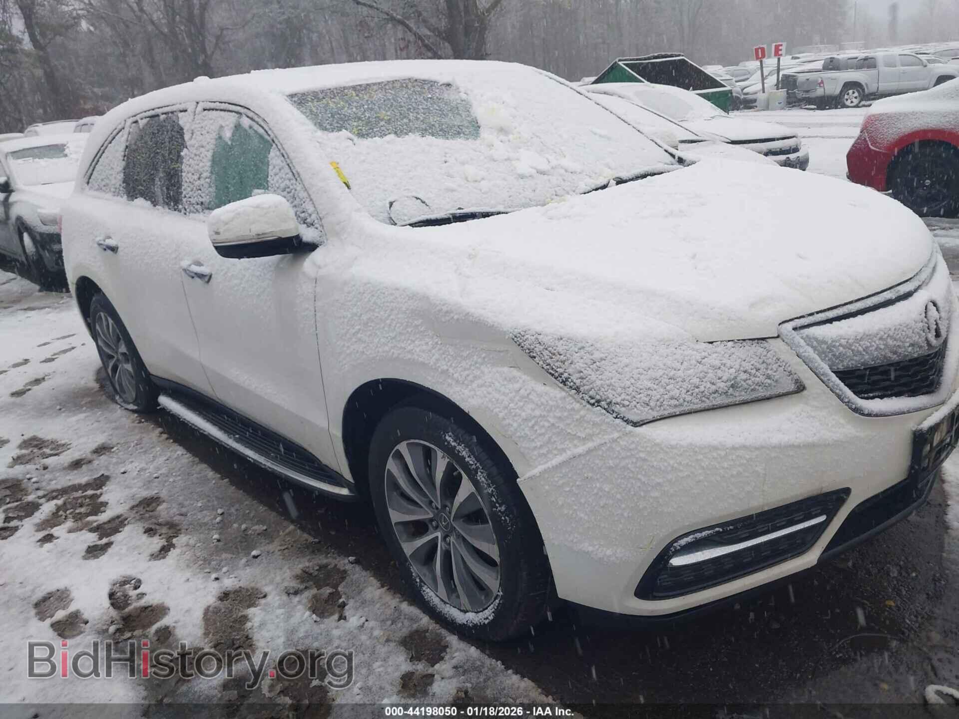 Фотография 5FRYD4H44EB050056 - ACURA MDX 2014
