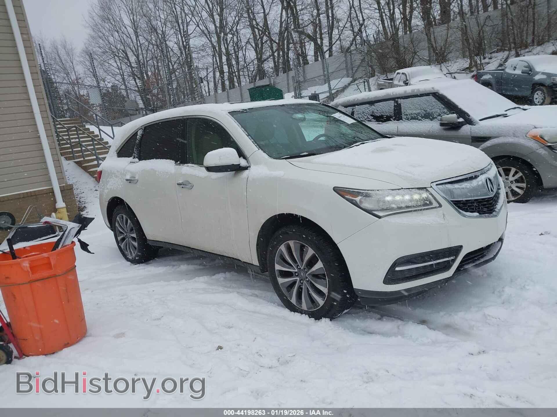 Фотография 5FRYD4H45EB022024 - ACURA MDX 2014